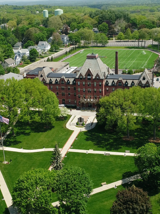 Arial video of the campus.